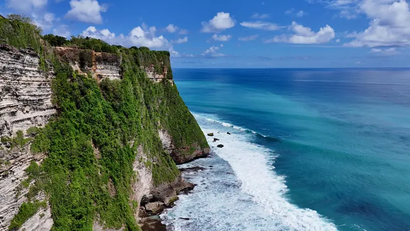 Sea cliffs in Bali