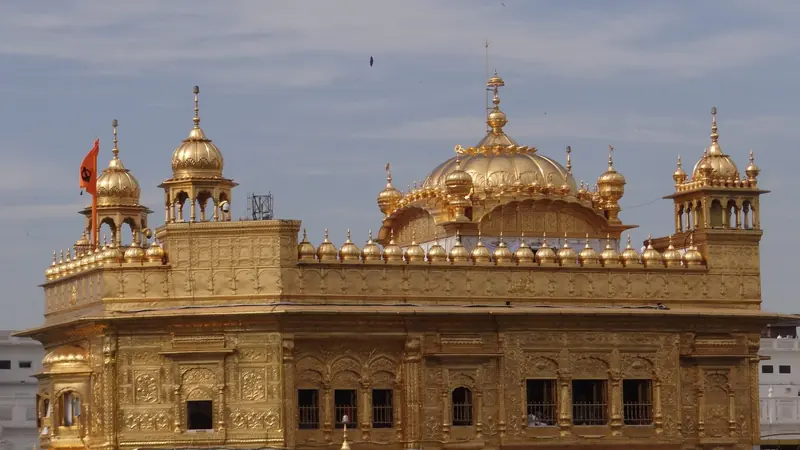The Golden Temple in Amritsar